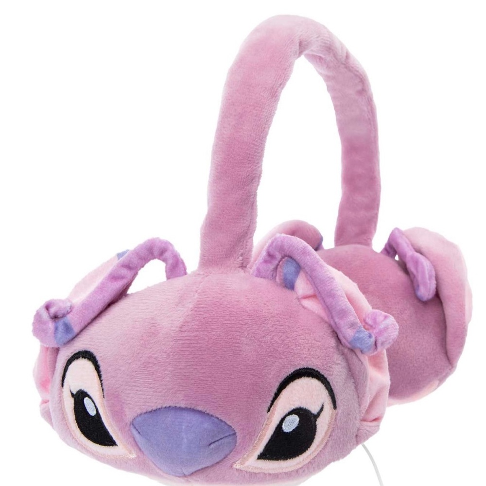 Disney Angel Plush Wired Headphones - Purple - Picture 5 of 6